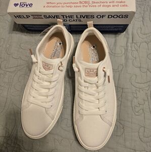 BOBS from Skechers White Athletic Shoes